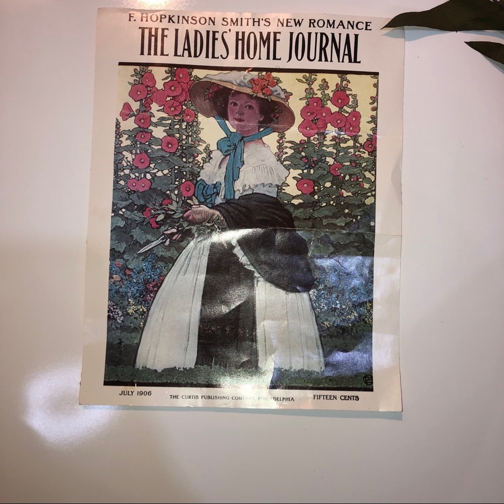 The ladies Home Journal July 1906 collectors item